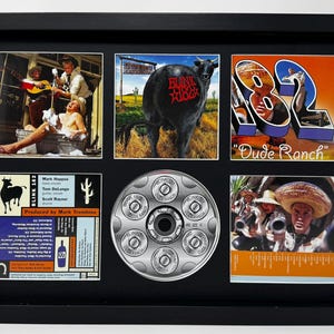 Blink 182 | Dude Ranch | Retro Mounted CD Wall Display | Frame Not Included |