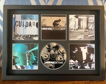 Linkin Park | Meteora | Retro montiert CD Wand Display | Rahmen nicht enthalten |