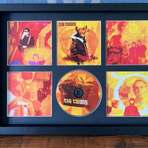 The Twang | Love It When It Feels Like This | Retro Mounted CD Wall Display | Frame Not Included |