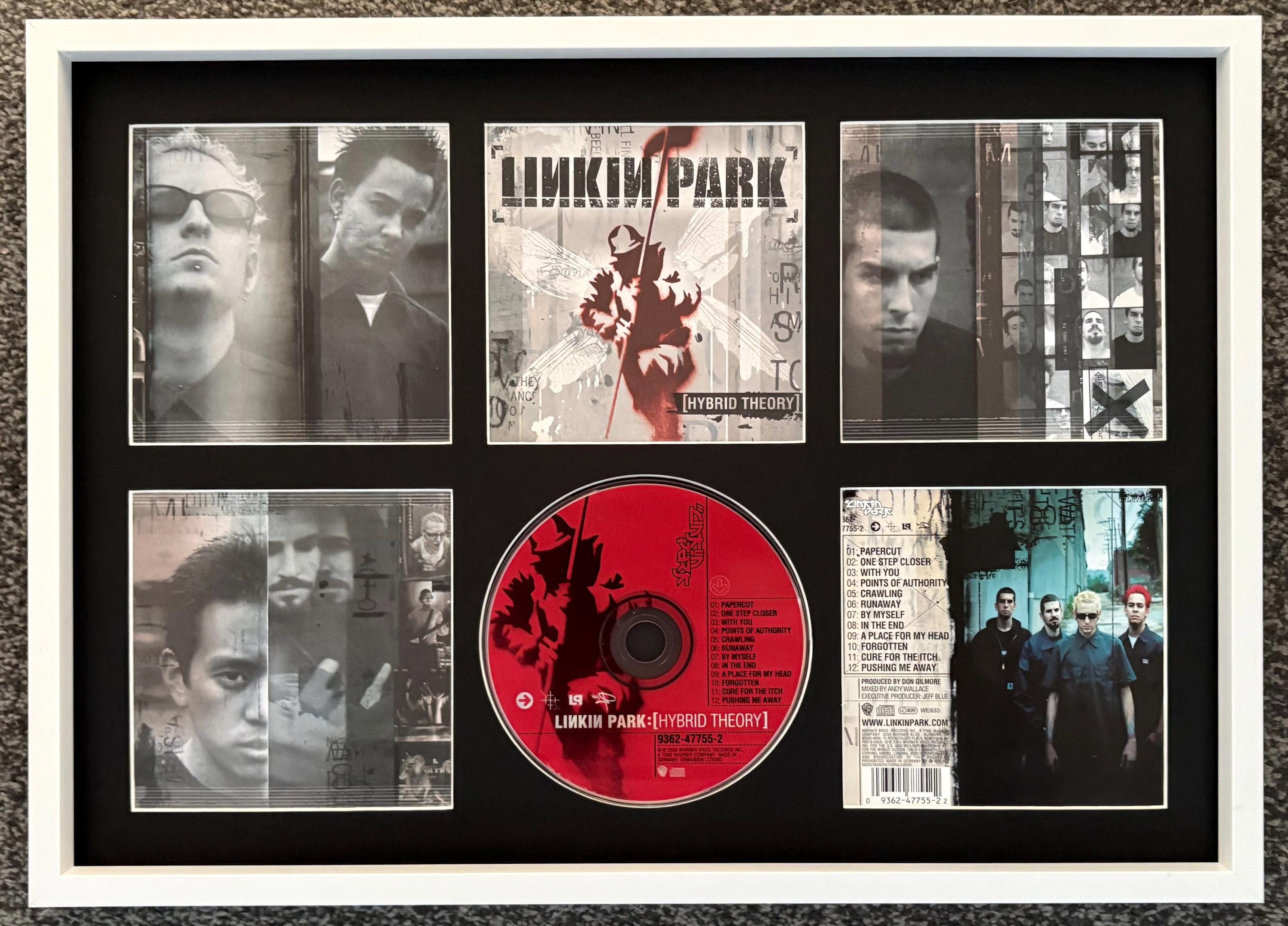 Linkin Park | Hybrid Theory | Retro Mounted CD Wall Display