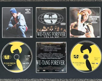Wu Tang Clan | Wu Tang Forever | Retro Double Mounted CD Wall