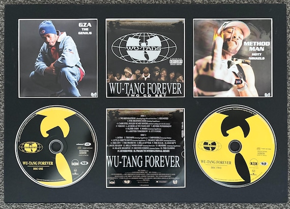 Wu Tang Clan | Wu Tang Forever | Retro Double Mounted CD Wall