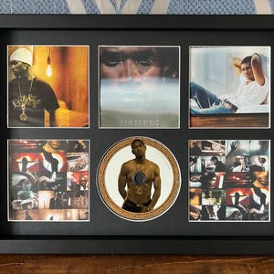 Usher | Confessions | Retro Mounted CD Wall Display | Frame Not Included |