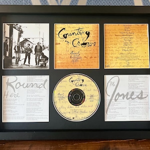 The Counting Crows | August & Everything After | Retro Mounted CD Wall Display | Frame Not Included |