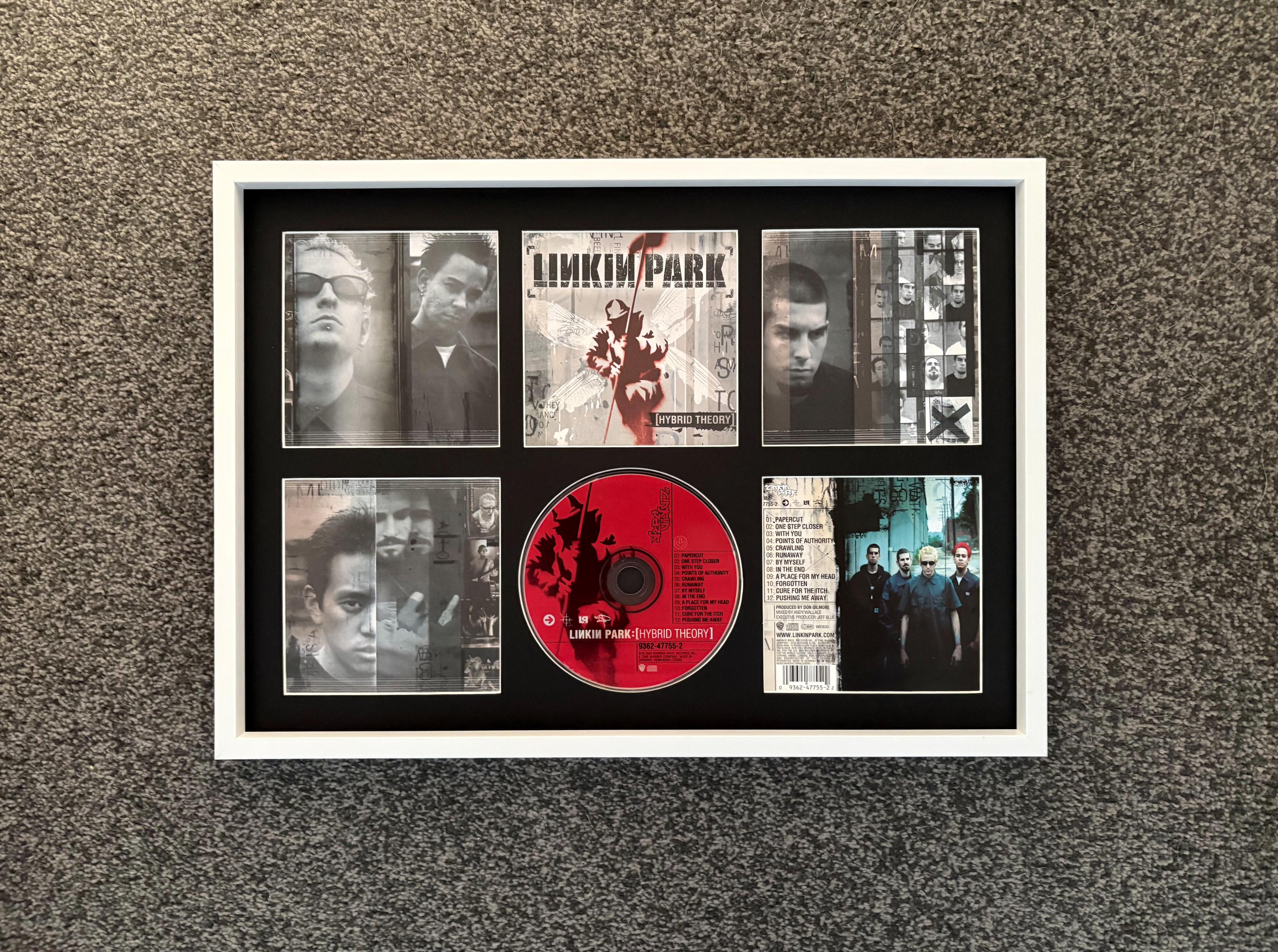 Linkin Park | Hybrid Theory | Retro Mounted CD Wall Display
