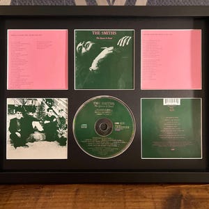 The Smiths | The Queen Is Dead | Retro Mounted CD Wall Display | Frame Not Included |