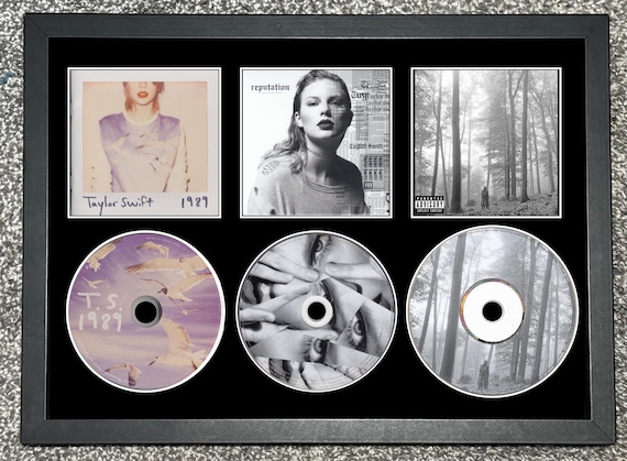 Taylor Swift | 1989 | Reputation | Folklore | Retro Triple CD Wall