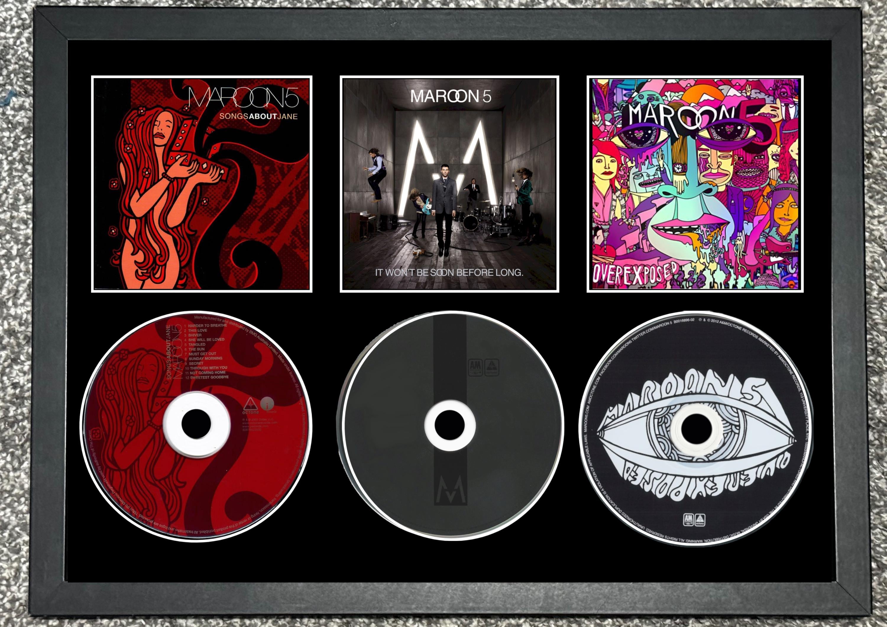 Maroon 5 直筆サイン入りCD Maroon 5 cd - Etsy 日本