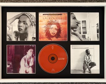 Lauryn Hill | Die Miseducation des Lauryn Hill | Retro montiert CD Wand Display | Rahmen nicht enthalten |