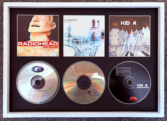 Radiohead | the Bends | Ok Computer | Kid A | Retro Triple CD Wall