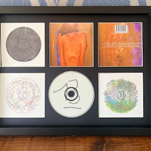Blur | 13 | Retro Mounted CD Wall Display | Frame Not Included |