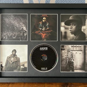 Jay Z | Kingdom Come | Retro Mounted CD Wall Display | Frame Not Included |