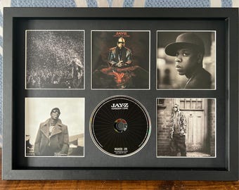 Jay Z | Kingdom Come | Retro Mounted CD Wall Display | Frame Not