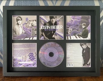 JUSTIN BIEBER - Purpose - Album Display Deluxe - Etsy