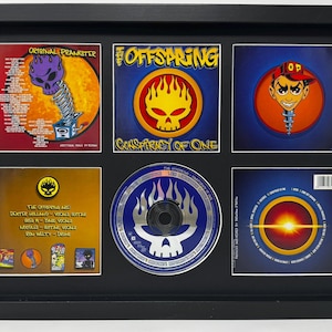 The Offspring | Conspiracy Of One | Retro Mounted CD Wall Display | Frame Not Included |