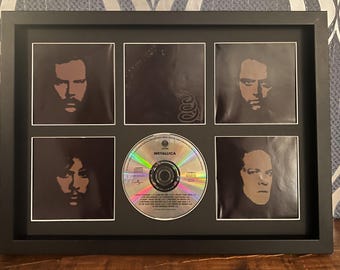 Metallica | Metallica | Retro Mounted CD Wall Display | Frame Not Included |