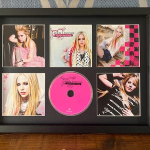 Avril Lavigne | The Best Damn Thing | Retro Mounted CD Wall Display | Frame Not Included |