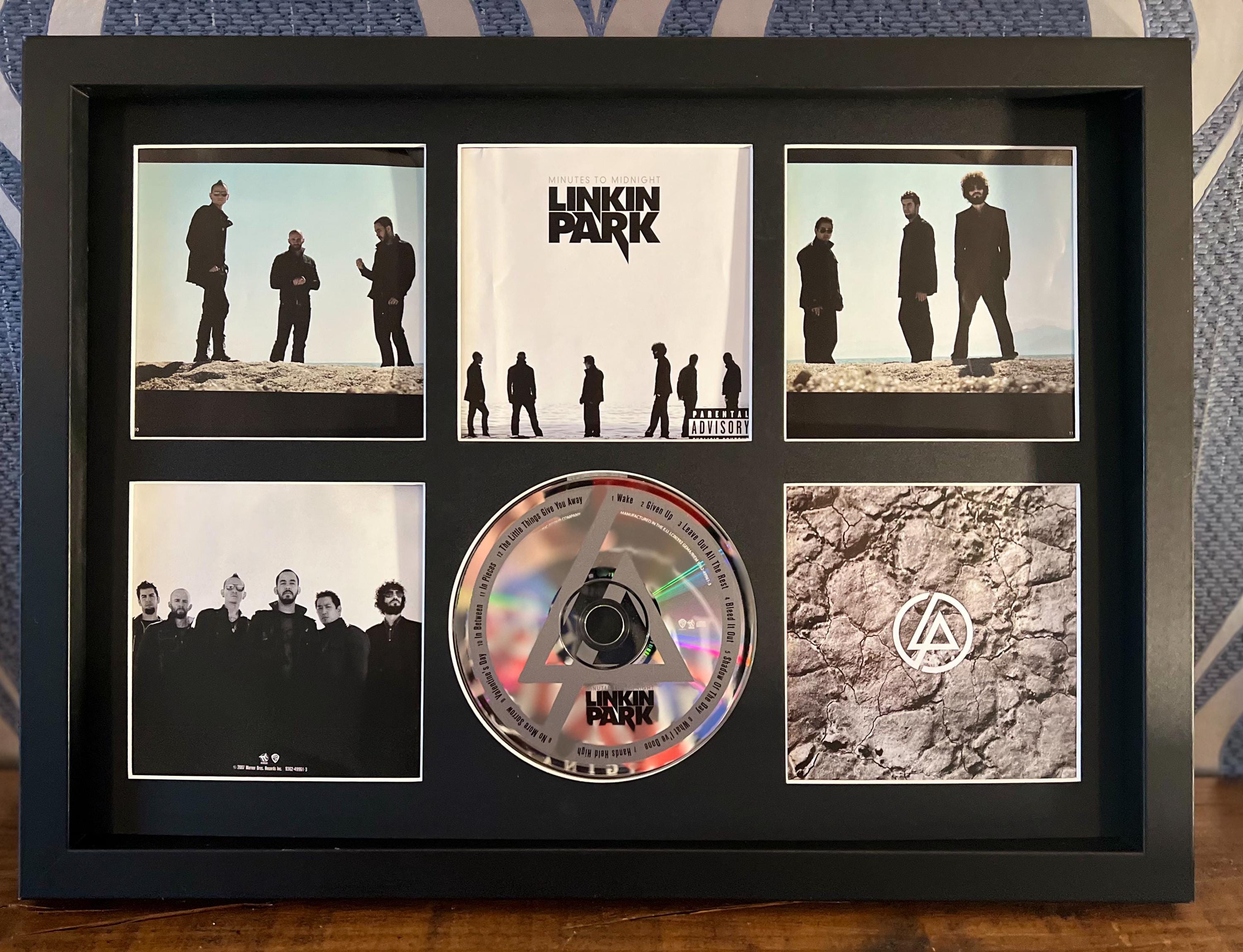 Linkin Park | Minutes to Midnight | Retro Mounted CD Wall Display
