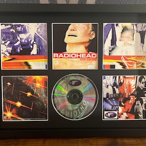 Radiohead | The Bends | Retro Mounted CD Wall Display | Frame Not Included |