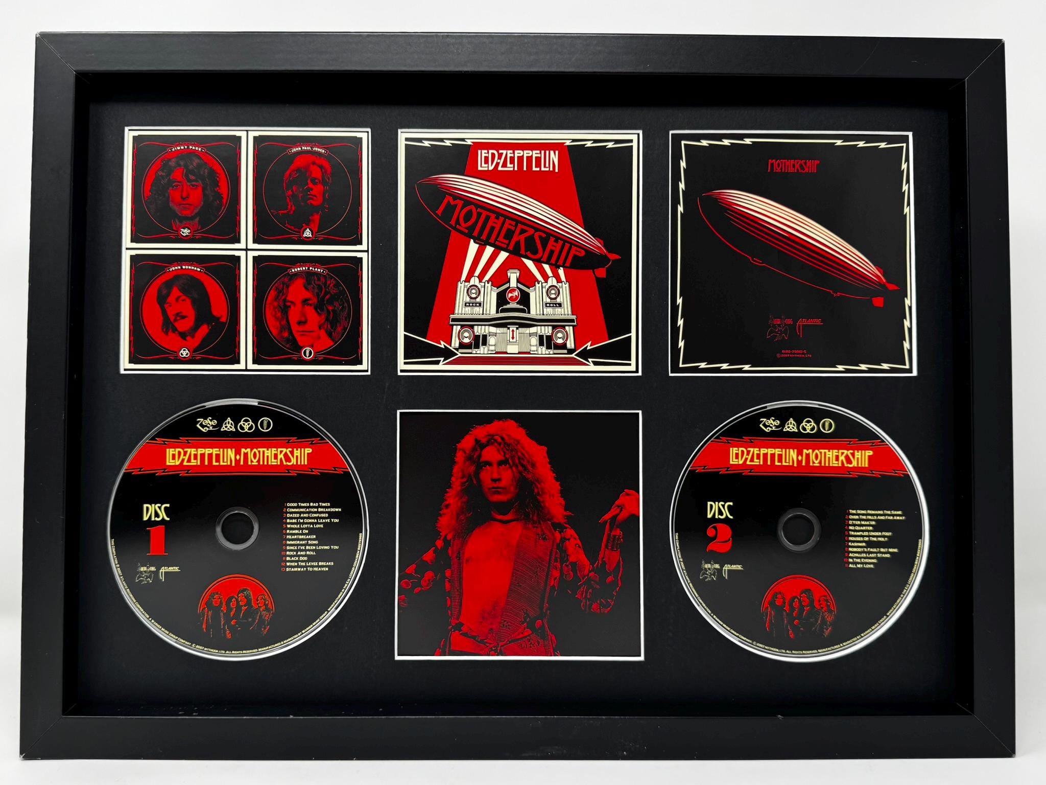 Led Zeppelin Poster Mothership - Etsy