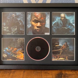 50 Cent | Before I Self Destruct | Retro Mounted CD Wall Display | Frame Not Included |
