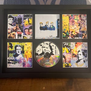 Green Day | Shenanigans | Retro Mounted CD Wall Display | Frame Not Included |