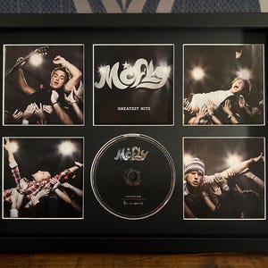 McFly | The Greatest Hits | Retro Mounted CD Wall Display | Frame Not Included |