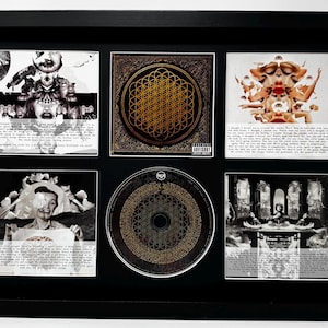 Bring Me The Horizon | Sempiternal | Retro Mounted CD Wall Display | Frame Not Included |