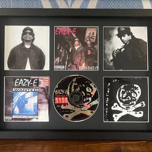 Eazy E | Eazy Duz It | Retro Mounted CD Wall Display | Frame Not Included |