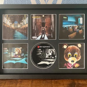 Kanye West | Late Registration | Retro Mounted CD Wall Display | Frame Not Included |