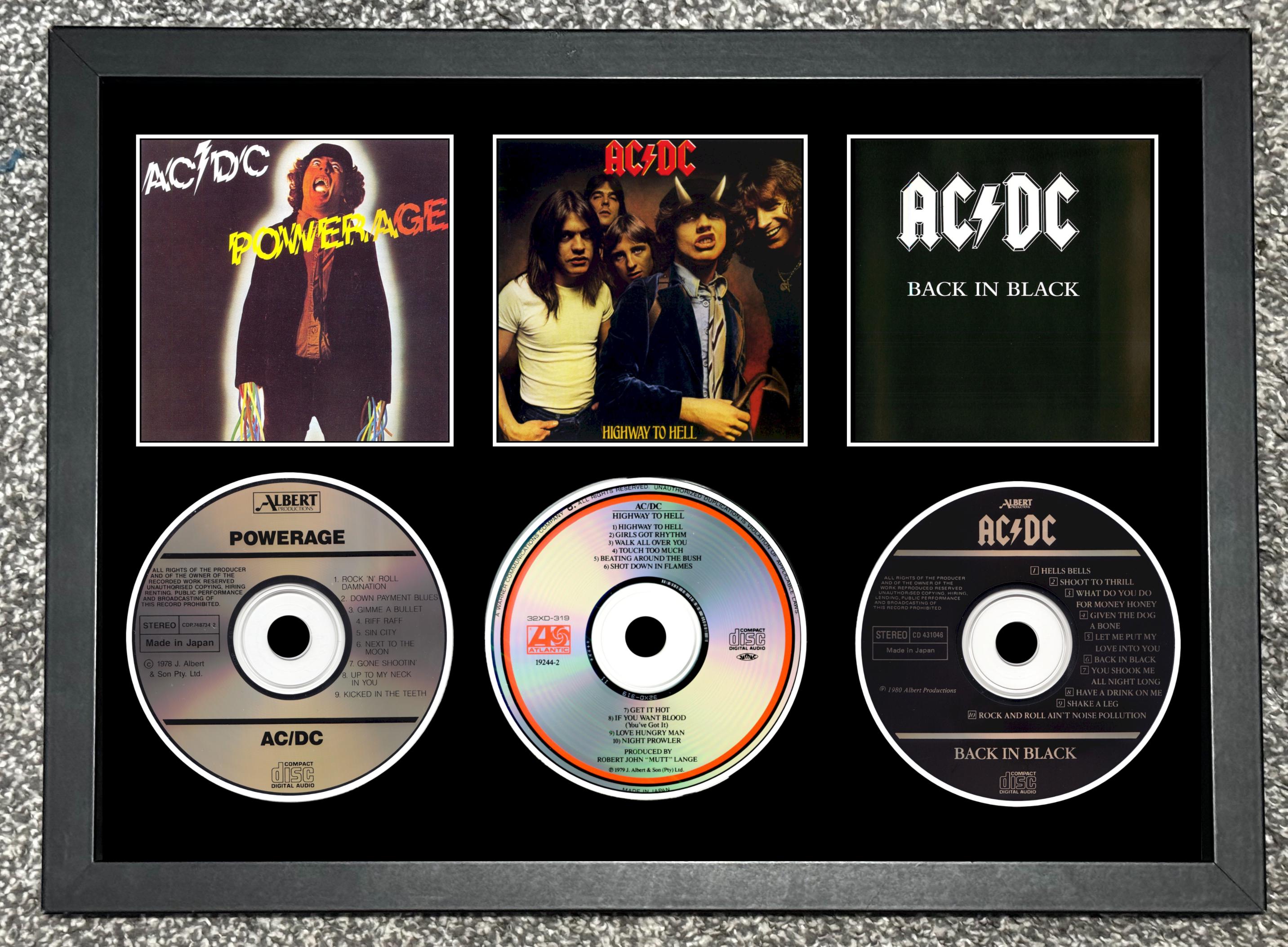 AC/DC | Powerage | Highway to Hell | Back in Black | Triple Retro
