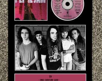 Pearl Jam - Ten - CD Epic Records ZK 47857 - Etsy