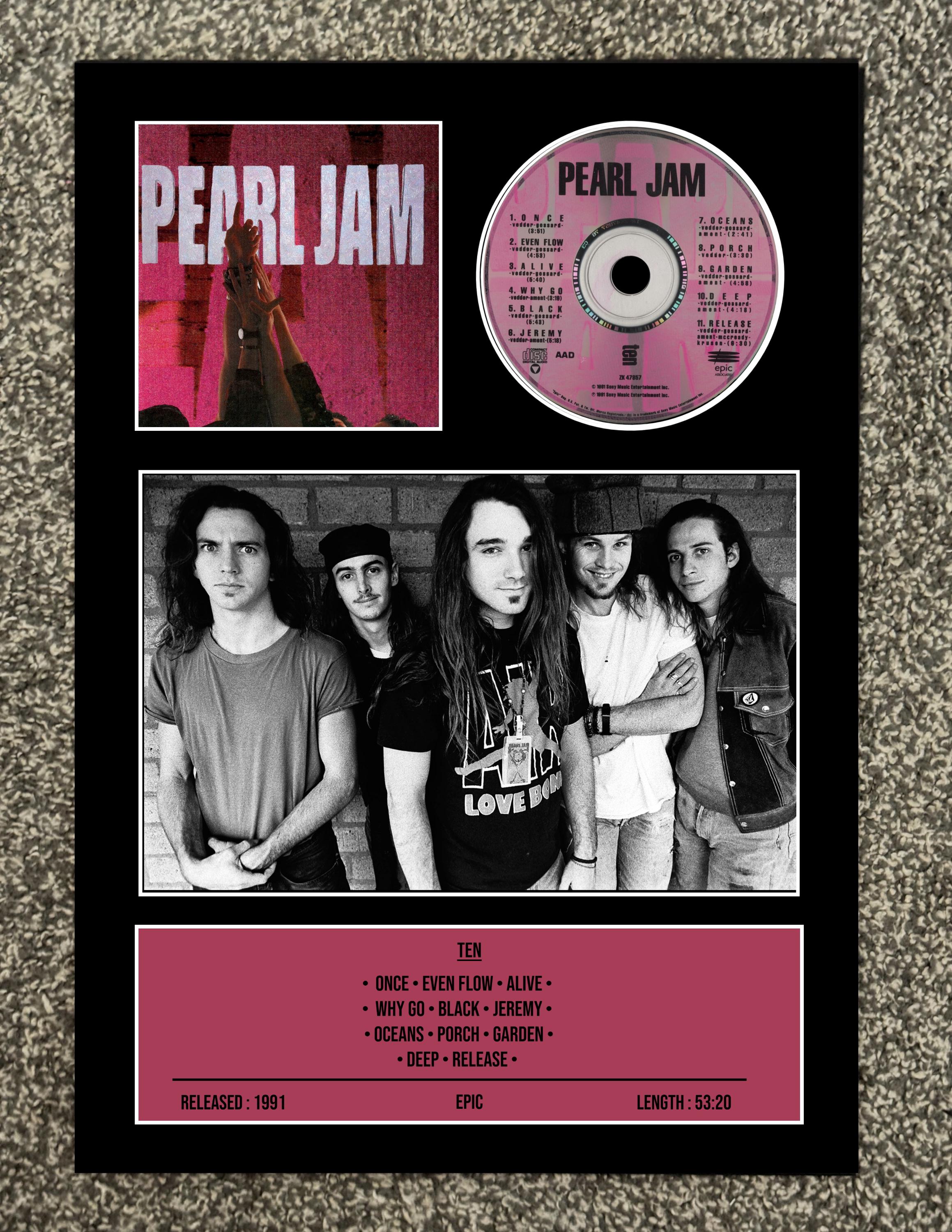 Pearl jam ten poster - Etsy 日本