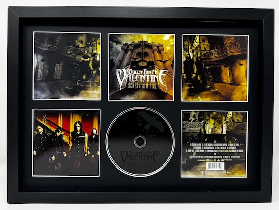 Bullet for My Valentine | Scream Aim Fire | Retro Mounted CD Wall