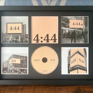 Jay Z  | 4:44 | Retro Mounted CD Wall Display | Frame Not Included |
