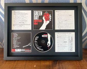 Green Day | American Idiot | CD Wall Display | Frame Not Included