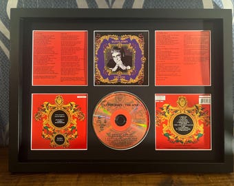 Elton John | Made In England | Retro Mounted CD Wall Display | Frame Not Included |