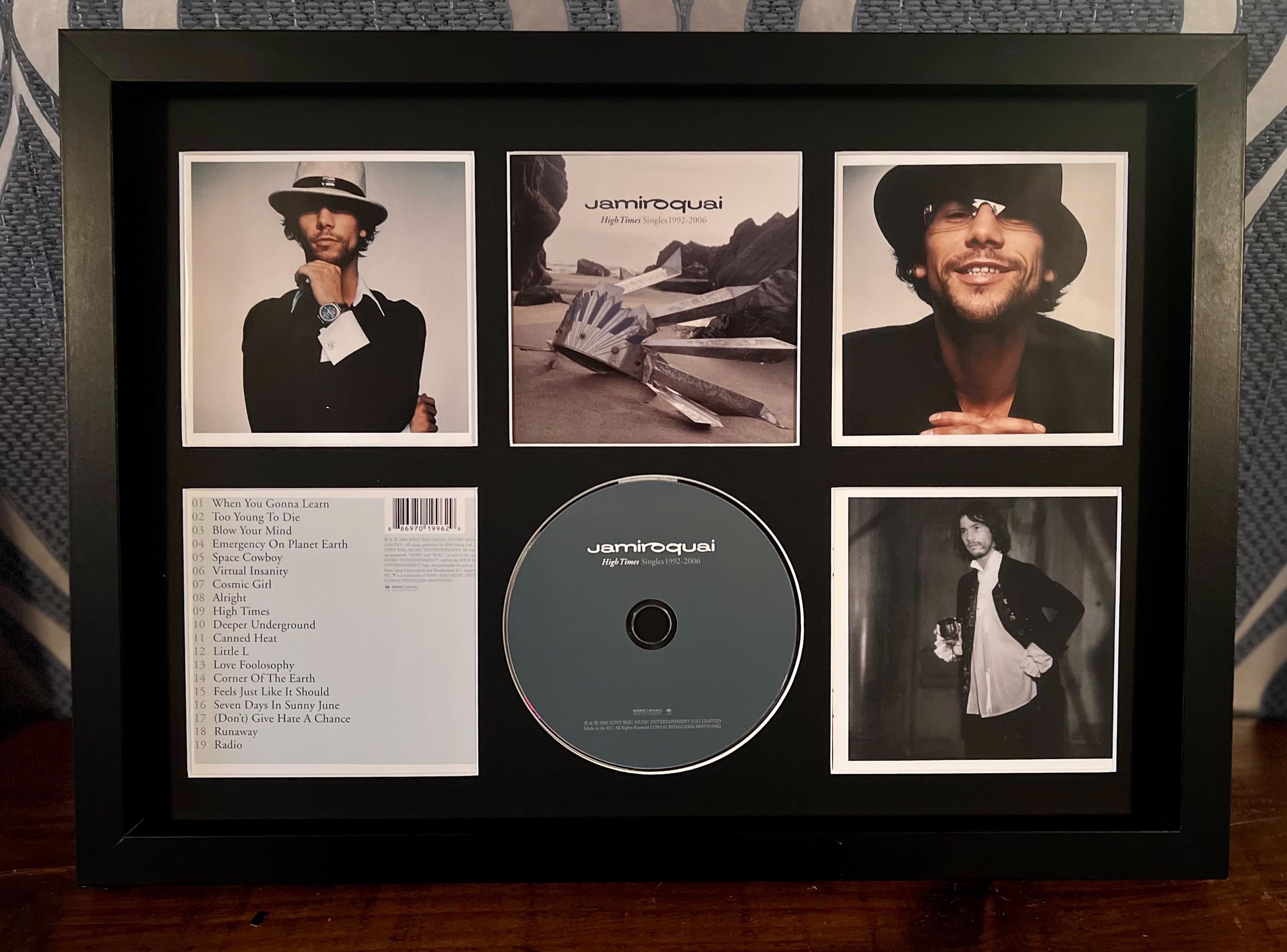 Jamiroquai | High Times the Singles 1992-2006 | Retro Mounted CD Jamiroquai | High Times the Singles 1992-2006 | Retro Mounted CD