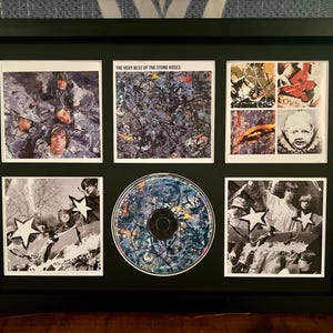 The Stone Roses | The Very Best Of | Stanley Road | Retro Mounted CD Wall Display | Frame Not Included |