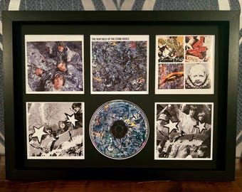 The Stone Roses / Il meglio di / Stanley Road / Espositore da parete per CD in stile retrò / Cornice non inclusa /