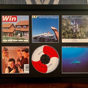 Blur | The Great Escape | Retro Mounted CD Wall Display | Frame Not Included |