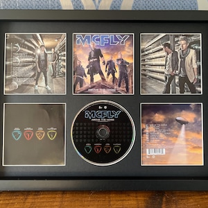 McFly | Above The Noise | Retro Mounted CD Wall Display | Frame Not Included |