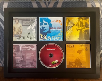 James Blunt | Zurück zu Bedlam | Retro montiert CD Wand Display | Rahmen nicht enthalten |