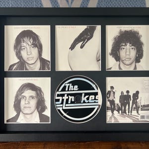 The Strokes | Is This It | Retro Mounted CD Wall Display | Frame Not Included |