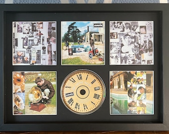 Oasis / Be Here Now / Exhibidor de CD de estilo retro para pared / Marco no incluido /