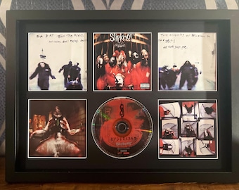 Slipknot | Slipknot | CD Wall Display | Frame Not Included | - Etsy
