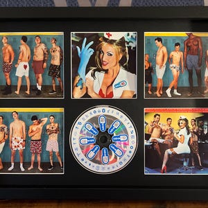 Blink 182 | Enema Of The State | Retro Mounted CD Wall Display | Frame Not Included |