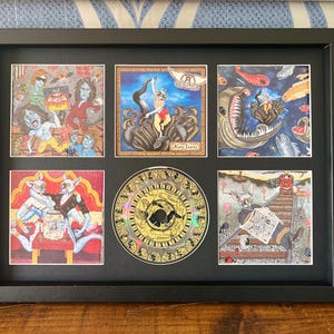 Aerosmith | Nine Lives | Retro Mounted CD Wall Display | Frame Not Included |