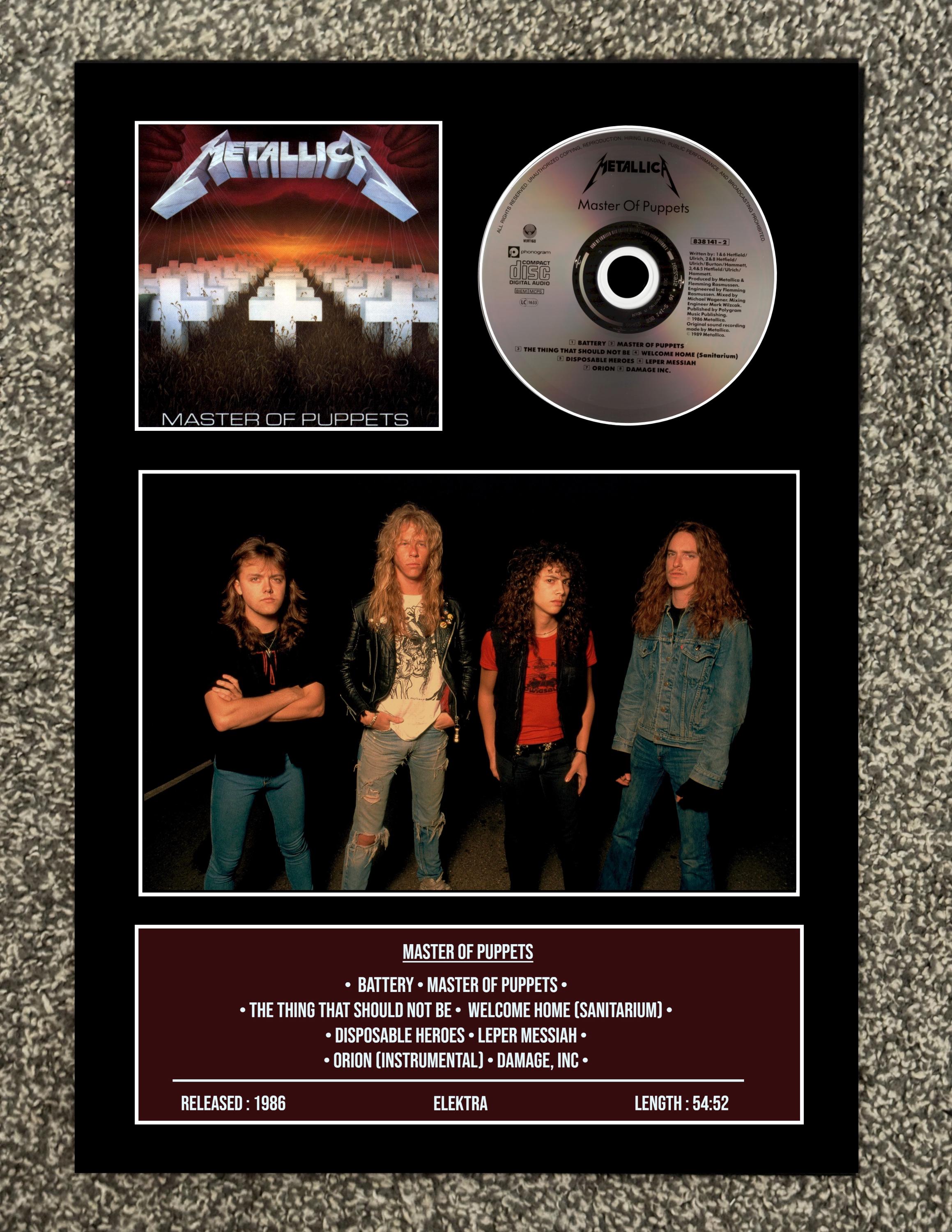 24k gold metallica cd - Etsy España