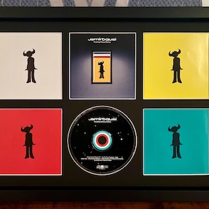 Jamiroquai | Travelling Without Moving | Retro Mounted CD Wall Display | Frame Not Included |